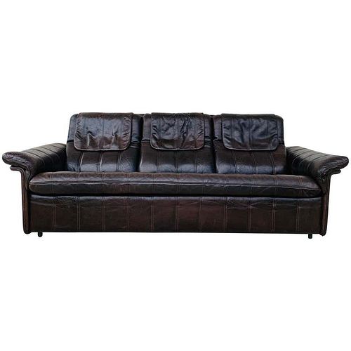 3 Seater Leather Sofa by De Sede Switzerland
