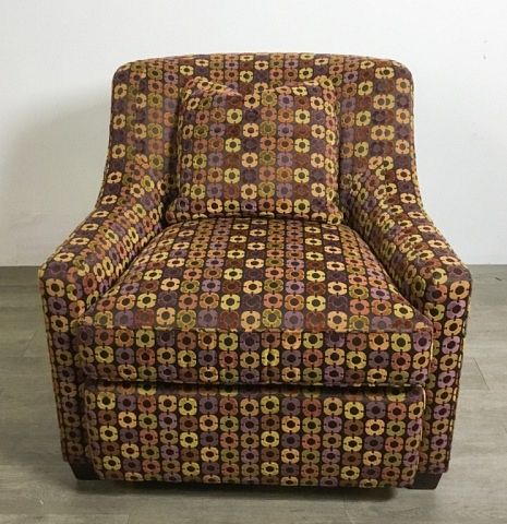 Modern Baker Upholstered Club Chair