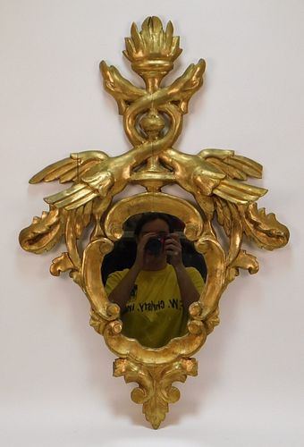 Grand Tour Double Eagle Gilded Wall Mirror