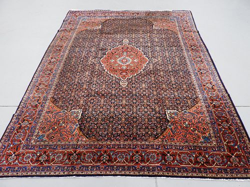 Circa 1910 Antique Persian Carpet Rug