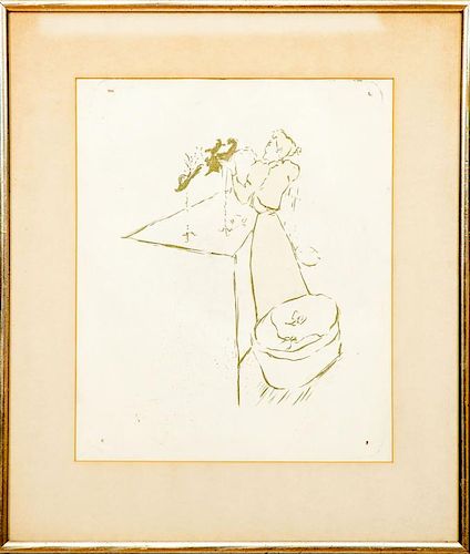 After Henri de Toulouse-Lautrec (1864-1901): La Modiste, Renée Vert