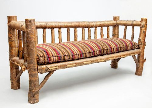 Rustic Birch Sofa