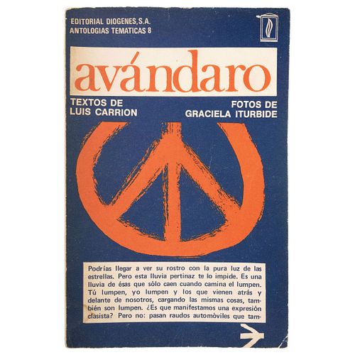 GRACIELA ITURBIDE, Avándaro, Unsigned, Photobook, Editorial Diógenes, 1971, P: 148