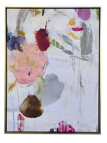 Cherry Nuance I- Giclee on Canvas BY Emma Brooks