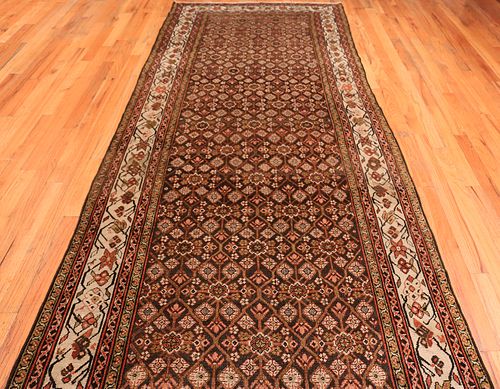 ANTIQUE PERSIAN MALAYER RUG , 5 ft 2 in x 16 ft 7 in