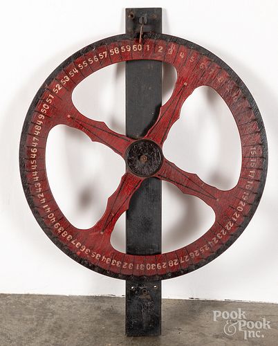 Painted gaming wheel