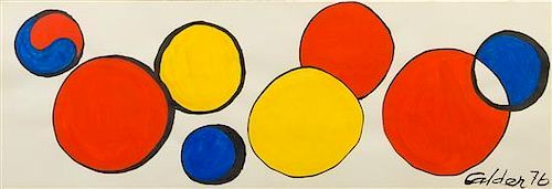 * Alexander Calder, (American, 1898-1976), Planets, 1976