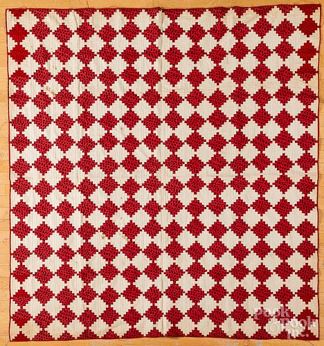 Barn raising quilt, late 19th c.