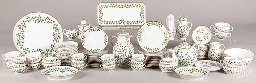 Royal Nymphenburg porcelain dinner service.