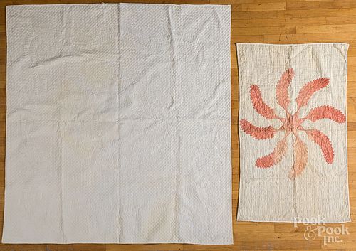 Four assorted quilts, late 19th/early 20th c.
