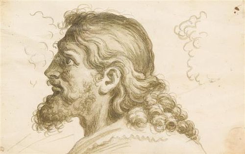 * Attributed to Andrea Del Sarto, (Italian, 1486-1530), Head of a Man