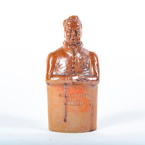 Denby Potteries Style Stoneware Bottle, William Iv