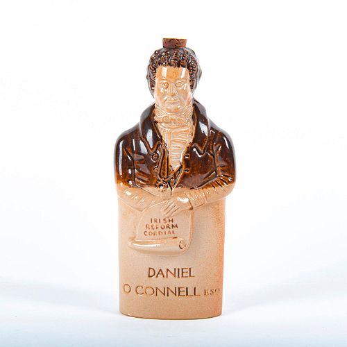 Denby, Codnor Park Bournes Pottery Flask, Daniel O Connell