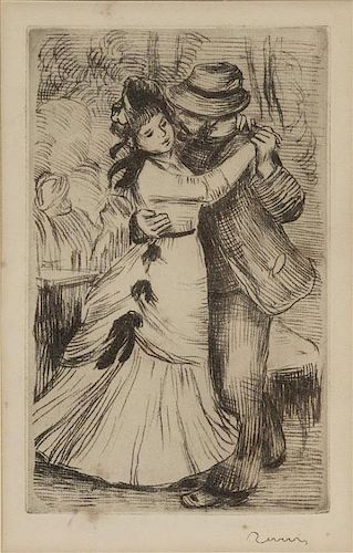 * Pierre-Auguste Renoir, (French, 1841-1919), La danse a la campagne, c. 1890