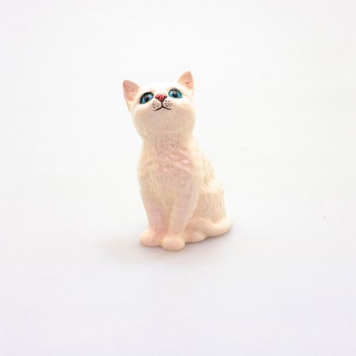 Royal Doulton Figurine, White Cat