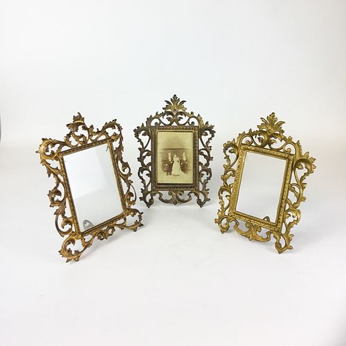 Group of Victorian Metal Frames