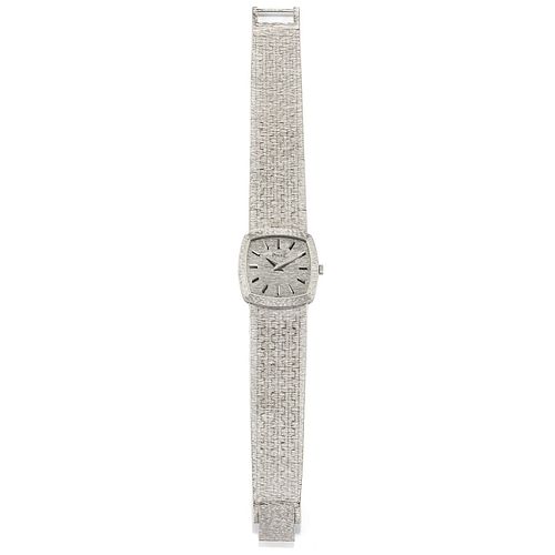 Piaget - A 18K white gold lady's wristwatch, Piaget