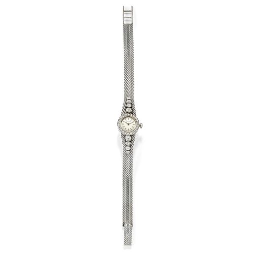 Movado - A 18K white gold lady's wristwatch, Movado