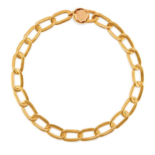 Pomellato - A 18K yellow gold and quartz necklace, Pomellato