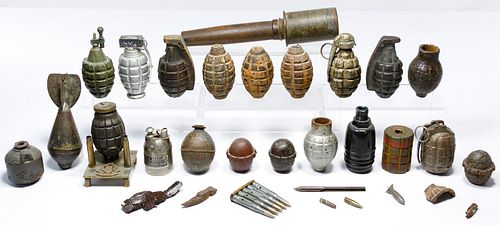 World War I Grenade Assortment