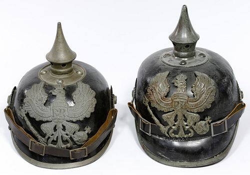 World War I Pickelhaube Helmets