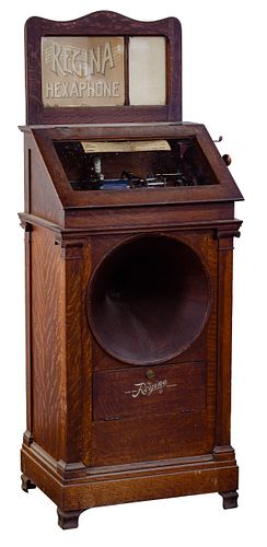 Regina Hexaphone Model 103 'Jukebox' Phonograph