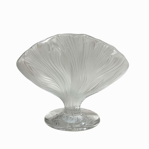 Lalique Crystal Ichor Vase