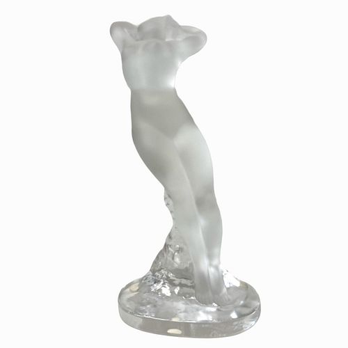 Lalique Crystal Dans Nude Dancer Figurine