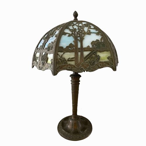 Tiffany Studios Style Table Lamp
