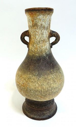 Hare's Fur Glaze Vase