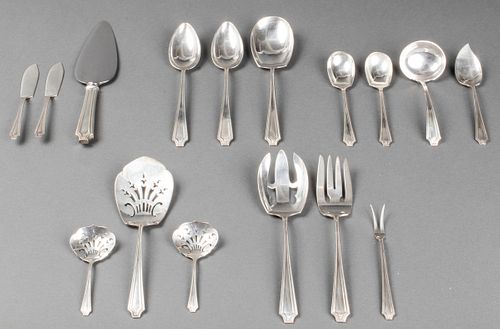 Gorham "King Albert" Silver Serving Pieces, 16