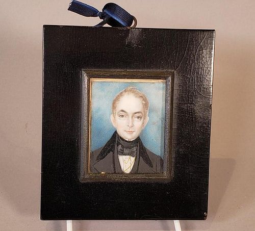 English Portrait Miniature, 19thc.