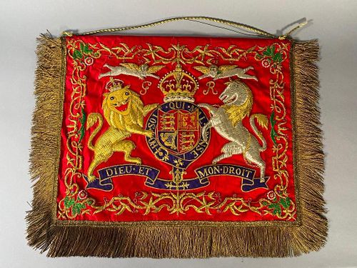 Embroidered Coat of Arms of The United Kingdom