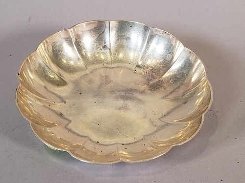 Tiffany and Co. Sterling Silver Scalloped Dish