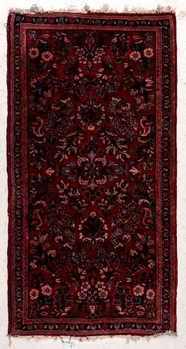 AN EARLY 20TH CENTURY PERSIAN SCATTER RUG