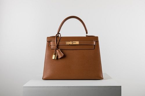 Hermès - Borsa Kelly Sellier 28 cm