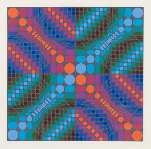 Victor Vasarely
(French/Hungarian, 1906-1997)
Untitled