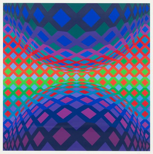 Victor Vasarely
(French/Hungarian, 1906-1997)
Reech, 1973-1974