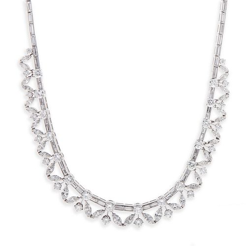 A 1950s Diamond Necklace by Van Cleef & Arpels