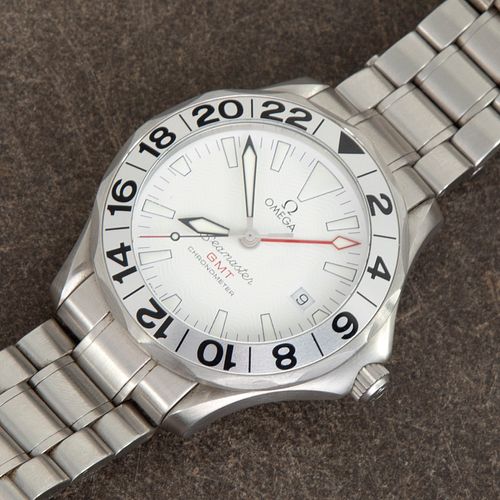 Omega, Ref. 2530.20.00 Seamaster GMT 'Great White' Wristwatch