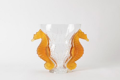 Lalique - Poseidon vase