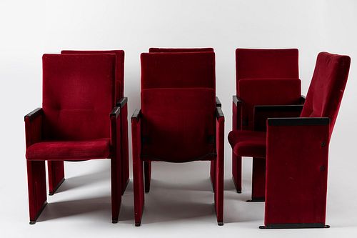 Carlo Scarpa - Six small armchairs
