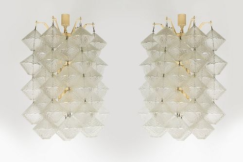 Vinicio Vianello - Pair of chandeliers