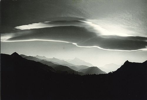 Riccardo Moncalvo (1915-2008)  - L'imbocco della Valle di Susa, 1937