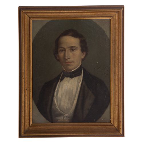 Louis Picart. Portrait of a Gentleman, oil