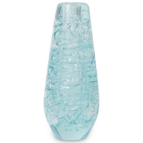 Luigi Onesto Signed Glass Vase