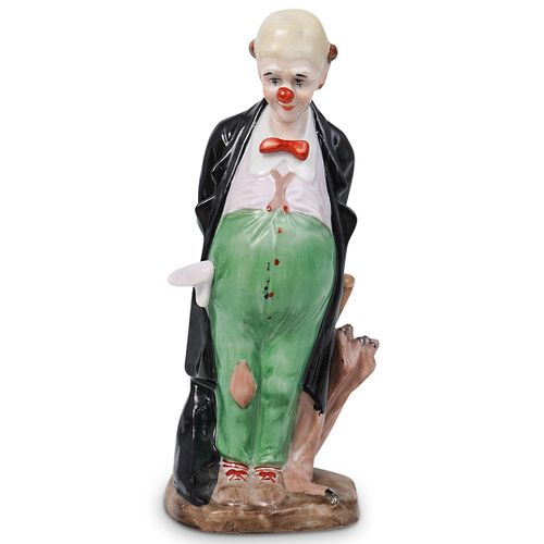 Monti Piero Porcelain Clown Figurine