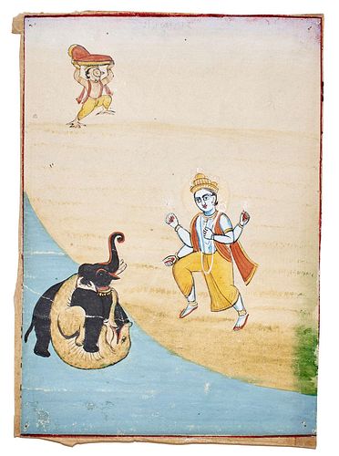 Indian Miniature (18th - 19th Century)