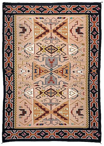 Navajo Teec Nos Pos Roomsize Weaving / Rug  