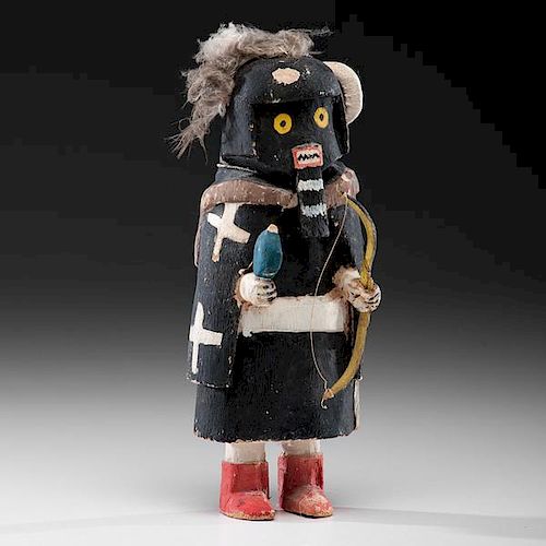 Hopi <i>Hé-é-e</i> Katsina Doll from a Dallas Collection 
